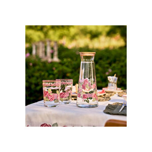 Rose Meşrubat Bardağı 4'lü (510 Cc)
