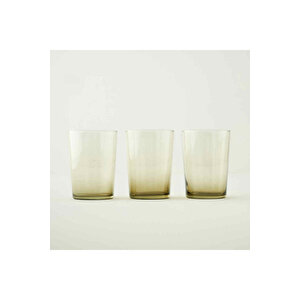 Colored 3'lü Meşrubat Bardağı Seti Yeşil (510 Cc) Yeşil