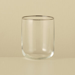 Premium Bardak 6'lı Silver (270 Cc)