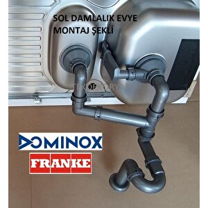 Evye Si̇fon Takimi 1,5 Göz Kare Taşmali