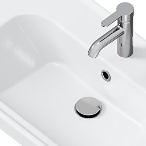 Smart Taşma Delikli Pop-up Sifon , Parlak Krom  Başlıklı ,  (1 -1/4)