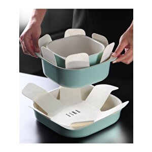 Neoflam Fika Comfort Yeşil Tencere, Tava Ve Fırın Kabı Seti