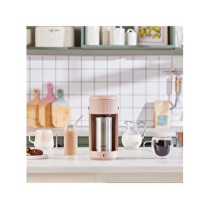 Mono Personal Filtre Kahve Makinesi Ve Inox Kişisel Termos Hediyeli Beige