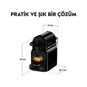 İnissia D40 Kahve Makinesi,black