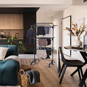 Leifheit Comfort Tower Çamaşır Kurutucu Siyah 420