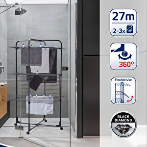 Çamaşır Kurutucu Classic Tower Black 270