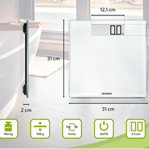 Leifheit Style Sense Compact 100 Dijital Kişisel Terazi