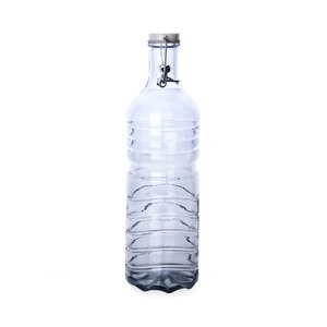 Tıpa Kapaklı Şişe 1500 Ml Mavi