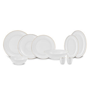 Aryıldız Crystal Provence 56 Parça 12 Kişilik Yemek Takımı