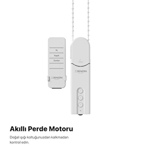 Akıllı Perde Motoru Otomatik Perde Açma-kapama Modülü Mobil Uygulama Denetimli Uzaktan Kumandalı Zigbee Ev Otomasyon Cihazı X7726