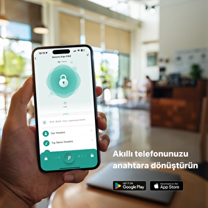 Akıllı Motorlu Kapı Kilidi Uzaktan Kilitleme Ve Açma Mobil Kontrol Şifre Parmak İzi Smart Lock X8070