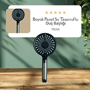 Filtreli Duş Seti Basınç Arttırıcı Su Tasarruflu Kireç Önleyici Özellikli