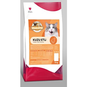 Kuzu Etli Kedi Maması 15 Kg
