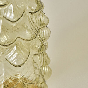 Pine Tree Dekoratif Obje Naturel (10x10x35 Cm) Naturel