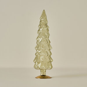 Pine Tree Dekoratif Obje Naturel (10x10x35 Cm) Naturel