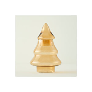 Pine Tree  Dekoratif Obje Amber (18x26 Cm) Amber