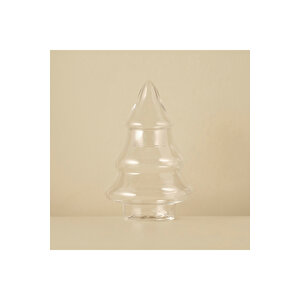 Pine Tree Dekoratif Obje Naturel (18x26 Cm) Naturel