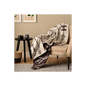 Monolo Pamuklu Tv Battaniye Antrasit (130x170 Cm) Antrasit