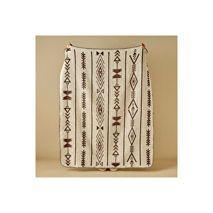 Monolo Pamuklu Tv Battaniye Antrasit (130x170 Cm) Antrasit