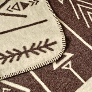 Monolo Pamuklu Tv Battaniye Antrasit (130x170 Cm) Antrasit