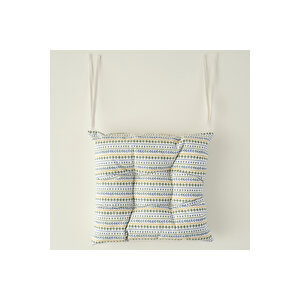 Lemoncello Baskılı Sandalye Minderi (40x40 Cm) Çok Renkli