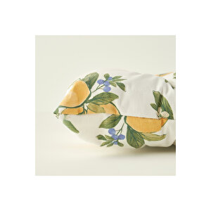 Lemoncello Yellow Baskılı Sandalye Minderi Sarı (40x40 Cm) Sarı