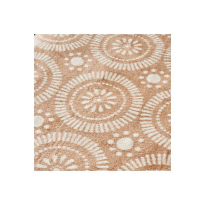 Oriane Pamuklu Tek Kişilik Battaniye Bej (150x200 Cm) Bej