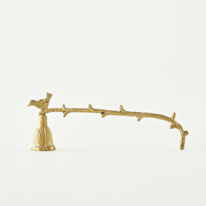Sofya Mum Söndürücü Gold (19x5,5 Cm) Siyah