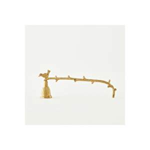 Sofya Mum Söndürücü Gold (19x5,5 Cm) Siyah