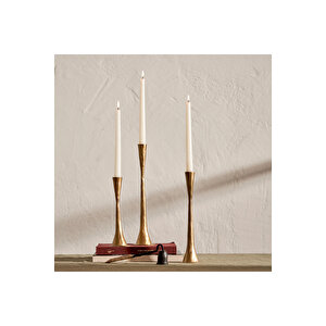 Dupni Mumluk Gold (28x7 Cm) Gold