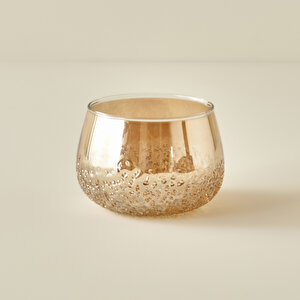 Shiny Mumluk Gold (11x11x8,5 Cm) Gold