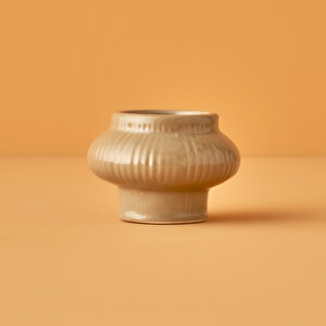 Perla Mumluk Bej (8x6 Cm) Bej