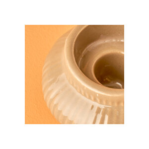 Perla Mumluk Bej (8x6 Cm) Bej