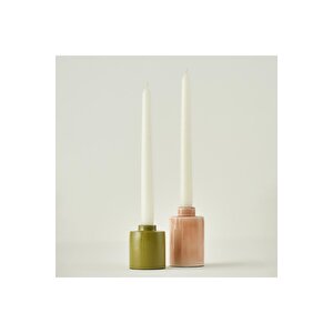 Adella Mumluk Bej (3x3x10 Cm) Bej