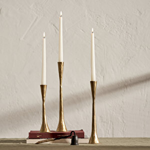 Dupni Mumluk Gold (23x7 Cm) Gold