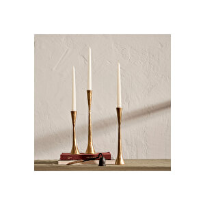 Dupni Mumluk Gold (23x7 Cm) Gold