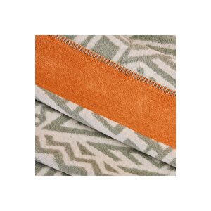 Rebel Pamuklu Çift Kişilik Battaniye Mint (180x220 Cm) 180x220-mint