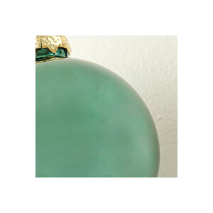 Christmas Yılbaşı Süsü 12'li Yeşil (6 cm)