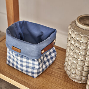 Bleu Blanc Organizer Mavi (22x18 Cm) Mavi