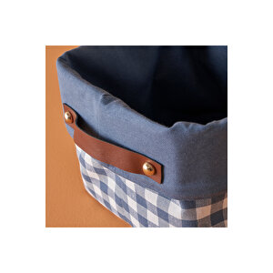 Bleu Blanc Organizer Mavi (22x18 Cm) Mavi