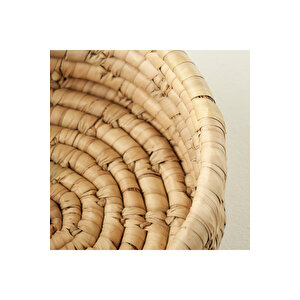 Terra Hasır Sepet Naturel (30x12 Cm) Naturel