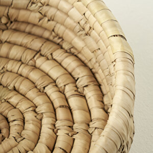 Terra Hasır Sepet Naturel (30x12 Cm) Naturel