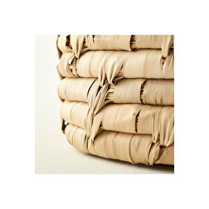 Terra Hasır Sepet Naturel (30x12 Cm) Naturel