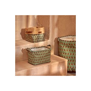 Indian Organizer Yeşil (22x18 Cm) Yeşil