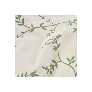 Lauren Pamuklu Çift Kişilik Nevresim Seti Yeşil (200x220 Cm) Yeşil