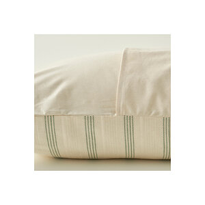 %100 Pamuk Valeria Çift Kişilik Nevresim Takımı Yeşil (200x220 Cm) Yeşil