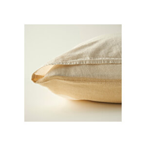 %100 Pamuk Art Çift Kişilik Nevresim Takımı Bej (200x220 Cm) Bej