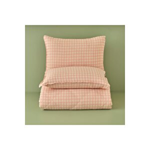 %100 Pamuk Ranforce Pavia İpliği Boyalı King Size Nevresim Takımı Mürdüm (240x220 Cm) Mürdüm