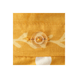 %100 Pamuk Ranforce Blessing Çift Kişilik Nevresim Seti Hardal (200x220 Cm) Hardal