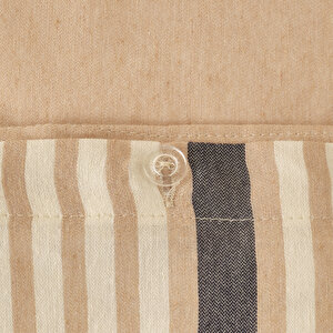 Steve Pamuklu Çift Kişilik Nevresim Takımı Bej (200x220 Cm) Bej